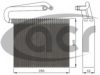 SAAB 6845622 Evaporator, air conditioning